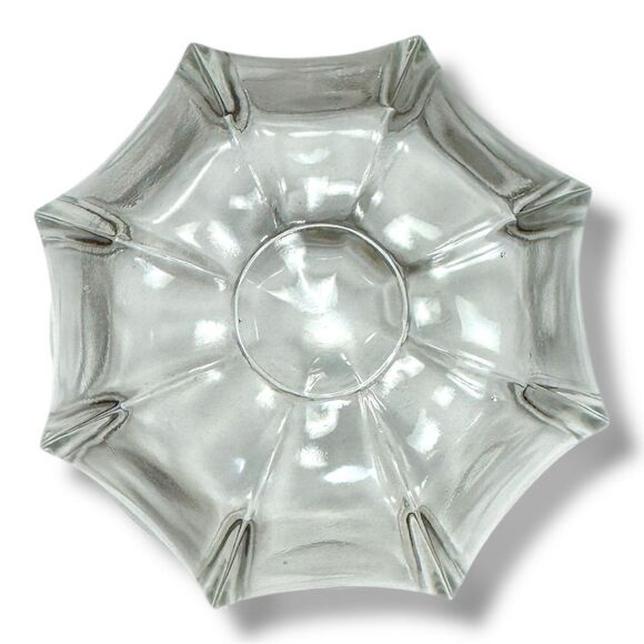 Vintage Indiana Crystal Umbrella Trinket Bowl - Picture 4 of 9